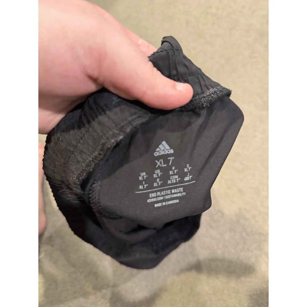 Adidas Men's‎ Athletic Shorts XL Black Aeroready Zip Pockets Lightweight Outdoor